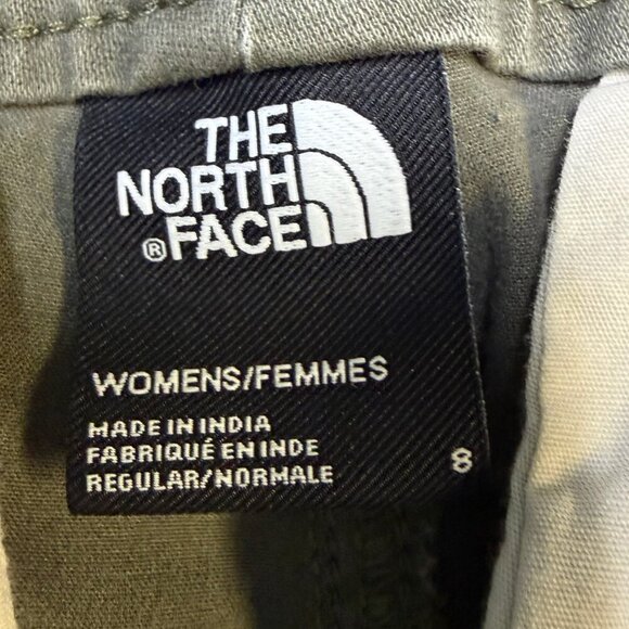 The North Face Women’s Cropped Chino Pants Olive Green – Size 8 - Picture 8 of 11